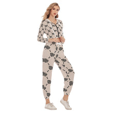 Load image into Gallery viewer, UTO IV Women&#39;s Crop Hoodie Sports Set
