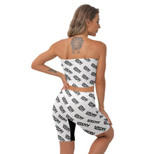 Load image into Gallery viewer, UTO IV Women&#39;s Breast Wrap Shorts Suit
