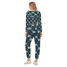 Load image into Gallery viewer, UTO IV Women&#39;s Crop Hoodie Sports Set
