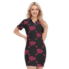 Load image into Gallery viewer, UTO IV Women&#39;s Polo Collar Dress
