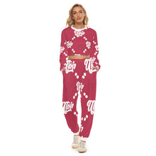 Load image into Gallery viewer, UTO IV Women&#39;s Crop Sweatshirt Suit
