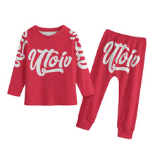 Load image into Gallery viewer, UTO IV Kid&#39;s Knitted Fleece Set
