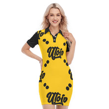 Load image into Gallery viewer, UTO IV Women&#39;s Polo Collar Dress
