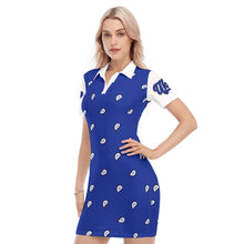 Load image into Gallery viewer, UTO IV Women&#39;s Polo Collar Dress
