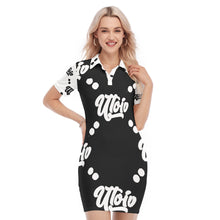 Load image into Gallery viewer, UTO IV Women&#39;s Polo Collar Dress
