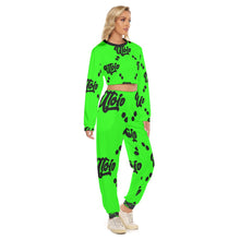 Load image into Gallery viewer, UTO IV Women&#39;s Crop Sweatshirt Suit
