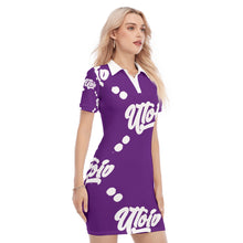 Load image into Gallery viewer, UTO IV Women&#39;s Polo Collar Dress
