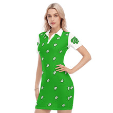 Load image into Gallery viewer, UTO IV Women&#39;s Polo Collar Dress
