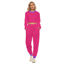 Load image into Gallery viewer, UTO IV Women&#39;s Crop Sweatshirt Suit
