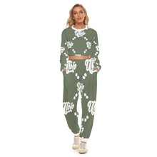 Load image into Gallery viewer, UTO IV Women&#39;s Crop Sweatshirt Suit

