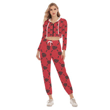 Load image into Gallery viewer, UTO IV Women&#39;s Crop Hoodie Sports Set
