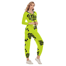 Load image into Gallery viewer, UTO IV Women&#39;s Crop Hoodie Sports Set
