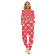 Load image into Gallery viewer, UTO IV Women&#39;s Crop Sweatshirt Suit

