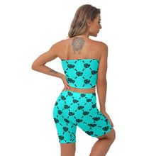 Load image into Gallery viewer, UTO IV Women&#39;s Breast Wrap Shorts Suit
