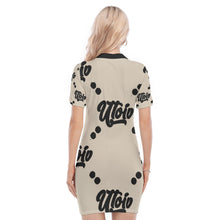 Load image into Gallery viewer, UTO IV Women&#39;s Polo Collar Dress
