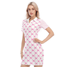 Load image into Gallery viewer, UTO IV Women&#39;s Polo Collar Dress
