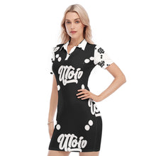 Load image into Gallery viewer, UTO IV Women&#39;s Polo Collar Dress
