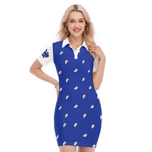 Load image into Gallery viewer, UTO IV Women&#39;s Polo Collar Dress
