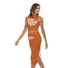 Load image into Gallery viewer, UTO IV Women&#39;s Tank Top &amp; Split High Skirt Set
