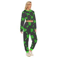 Load image into Gallery viewer, UTO IV Women&#39;s Crop Sweatshirt Suit
