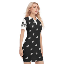 Load image into Gallery viewer, UTO IV Women&#39;s Polo Collar Dress
