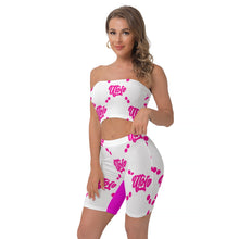Load image into Gallery viewer, UTO IV Women&#39;s Breast Wrap Shorts Suit
