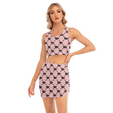Load image into Gallery viewer, UTO IV Women&#39;s Camisole And Hip Skirt Suit
