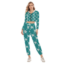 Load image into Gallery viewer, UTO IV Women&#39;s Crop Hoodie Sports Set
