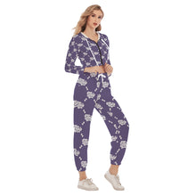 Load image into Gallery viewer, UTO IV Women&#39;s Crop Hoodie Sports Set
