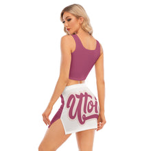 Load image into Gallery viewer, UTO IV Women&#39;s Camisole And Hip Skirt Suit
