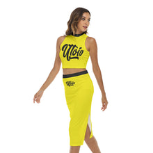 Load image into Gallery viewer, UTO IV Women&#39;s Tank Top &amp; Split High Skirt Set
