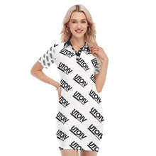 Load image into Gallery viewer, UTO IV Women&#39;s Polo Collar Dress
