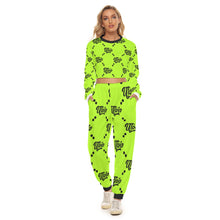 Load image into Gallery viewer, UTO IV Women&#39;s Crop Sweatshirt Suit
