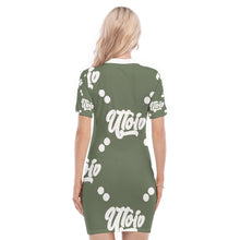 Load image into Gallery viewer, UTO IV Women&#39;s Polo Collar Dress

