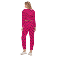 Load image into Gallery viewer, UTO IV Women&#39;s Crop Hoodie Sports Set
