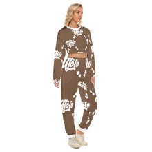 Load image into Gallery viewer, UTO IV Women&#39;s Crop Sweatshirt Suit
