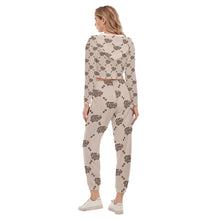Load image into Gallery viewer, UTO IV Women&#39;s Crop Hoodie Sports Set
