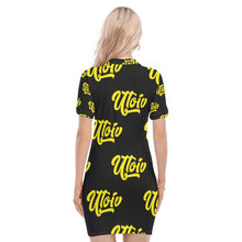 Load image into Gallery viewer, UTO IV Women&#39;s Polo Collar Dress
