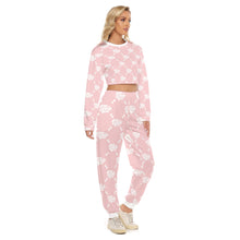 Load image into Gallery viewer, UTO IV Women&#39;s Crop Sweatshirt Suit
