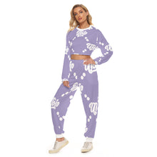 Load image into Gallery viewer, UTO IV Women&#39;s Crop Sweatshirt Suit
