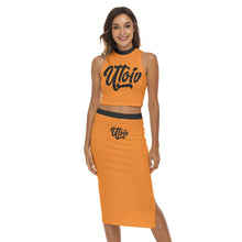 Load image into Gallery viewer, UTO IV Women&#39;s Tank Top &amp; Split High Skirt Set
