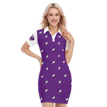 Load image into Gallery viewer, UTO IV Women&#39;s Polo Collar Dress
