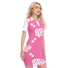 Load image into Gallery viewer, UTO IV Women&#39;s Polo Collar Dress
