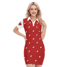 Load image into Gallery viewer, UTO IV Women&#39;s Polo Collar Dress
