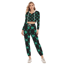 Load image into Gallery viewer, UTO IV Women&#39;s Crop Hoodie Sports Set
