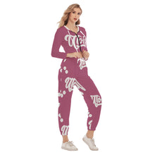 Load image into Gallery viewer, UTO IV Women&#39;s Crop Hoodie Sports Set
