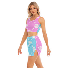 Load image into Gallery viewer, UTO IV Women&#39;s Camisole And Hip Skirt Suit
