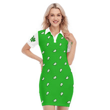 Load image into Gallery viewer, UTO IV Women&#39;s Polo Collar Dress
