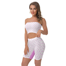Load image into Gallery viewer, UTO IV Women&#39;s Breast Wrap Shorts Suit
