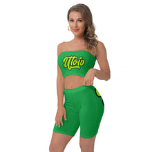 Load image into Gallery viewer, UTO IV Women&#39;s Breast Wrap Shorts Suit
